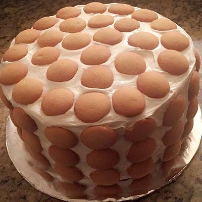 Whipped Banana pudding Cake 