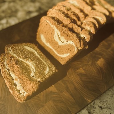 Cheesecake Pumpkin Bread