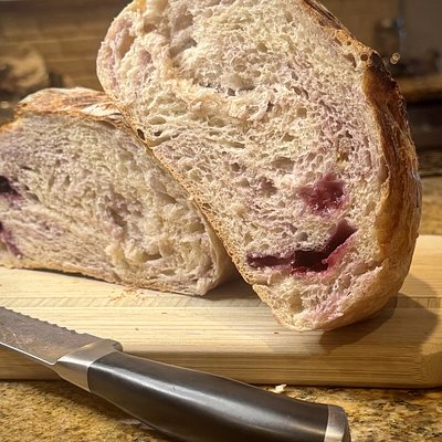 Marbled Blueberry Lemon Loaf