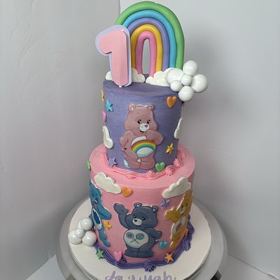 2 Tier 4 & 6 Inch Round 