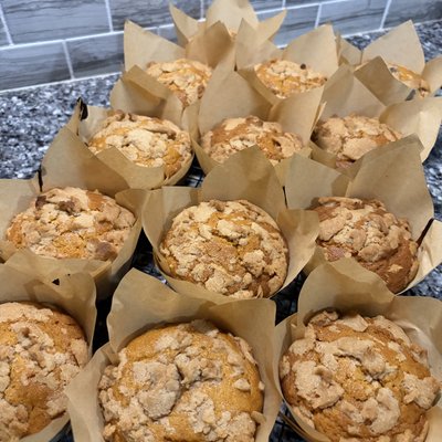 Pumpkin Streusel Muffins