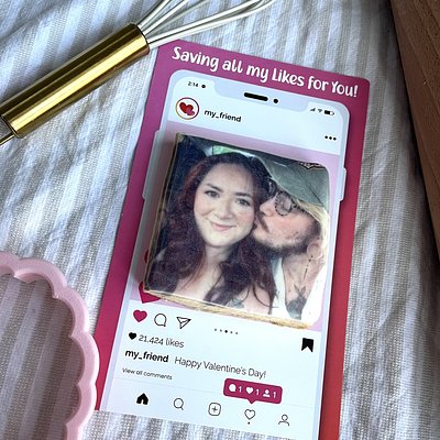 Personalized photo cookie 