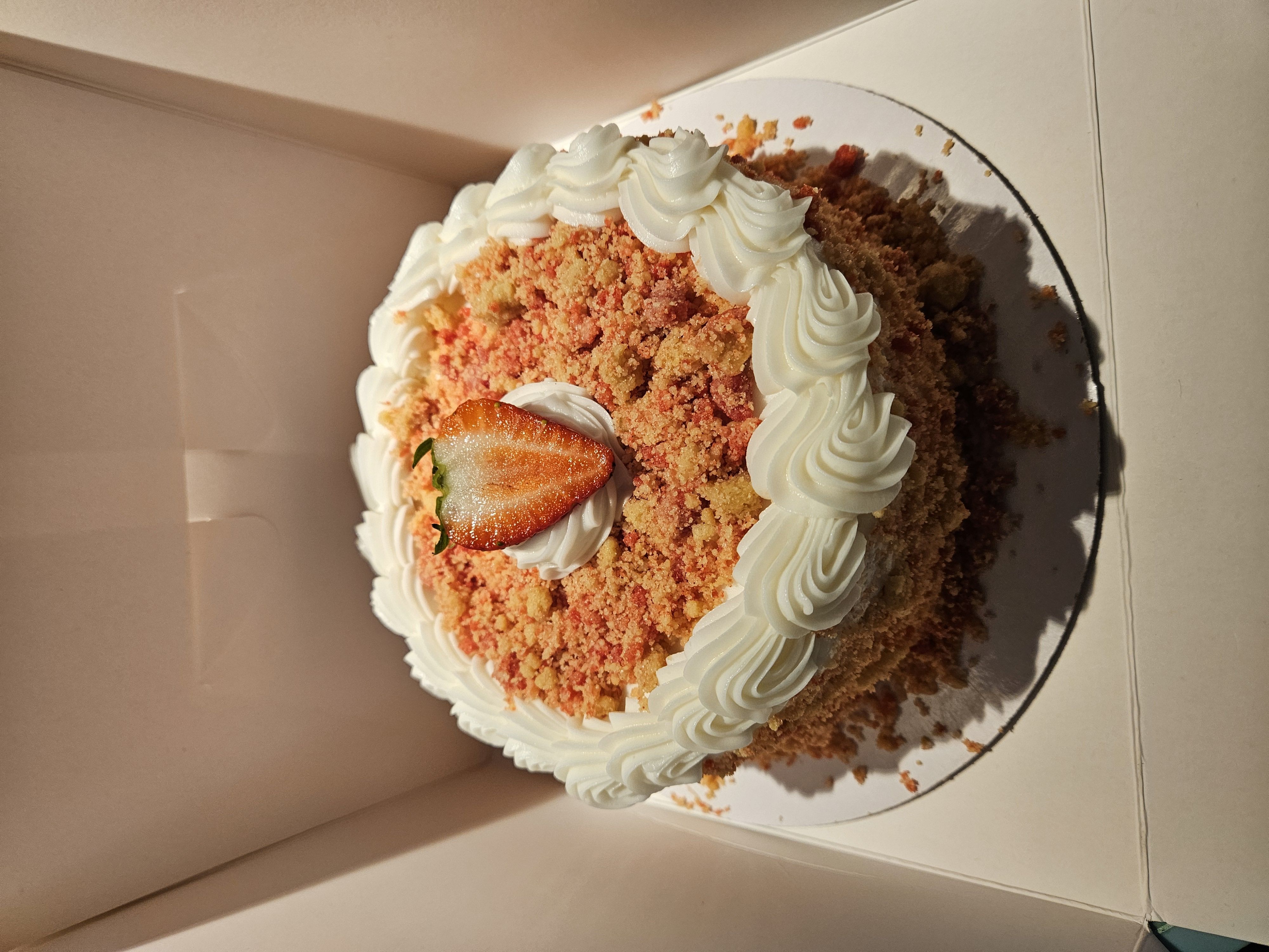 12in Round With Filling