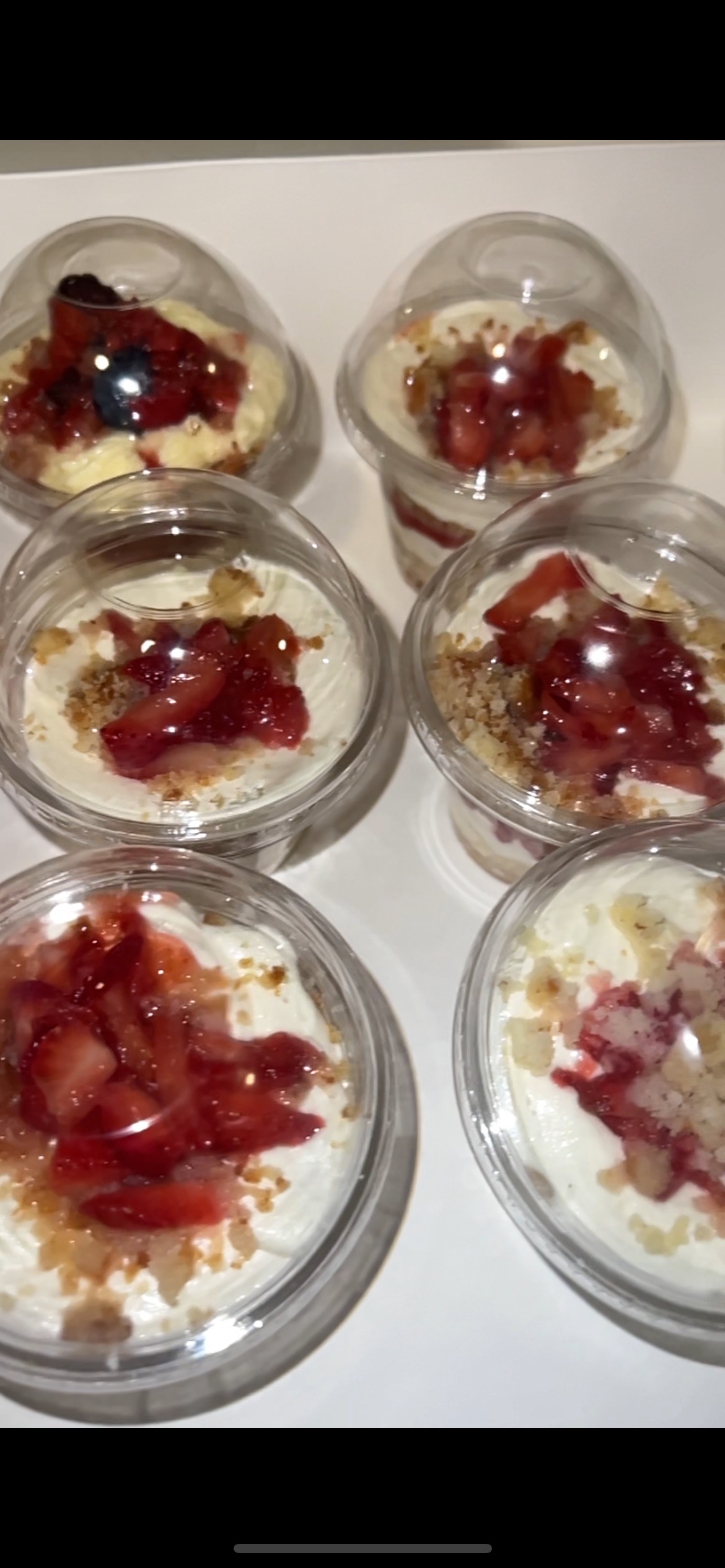 1 Dozen Strawberry Shortcake Parfait