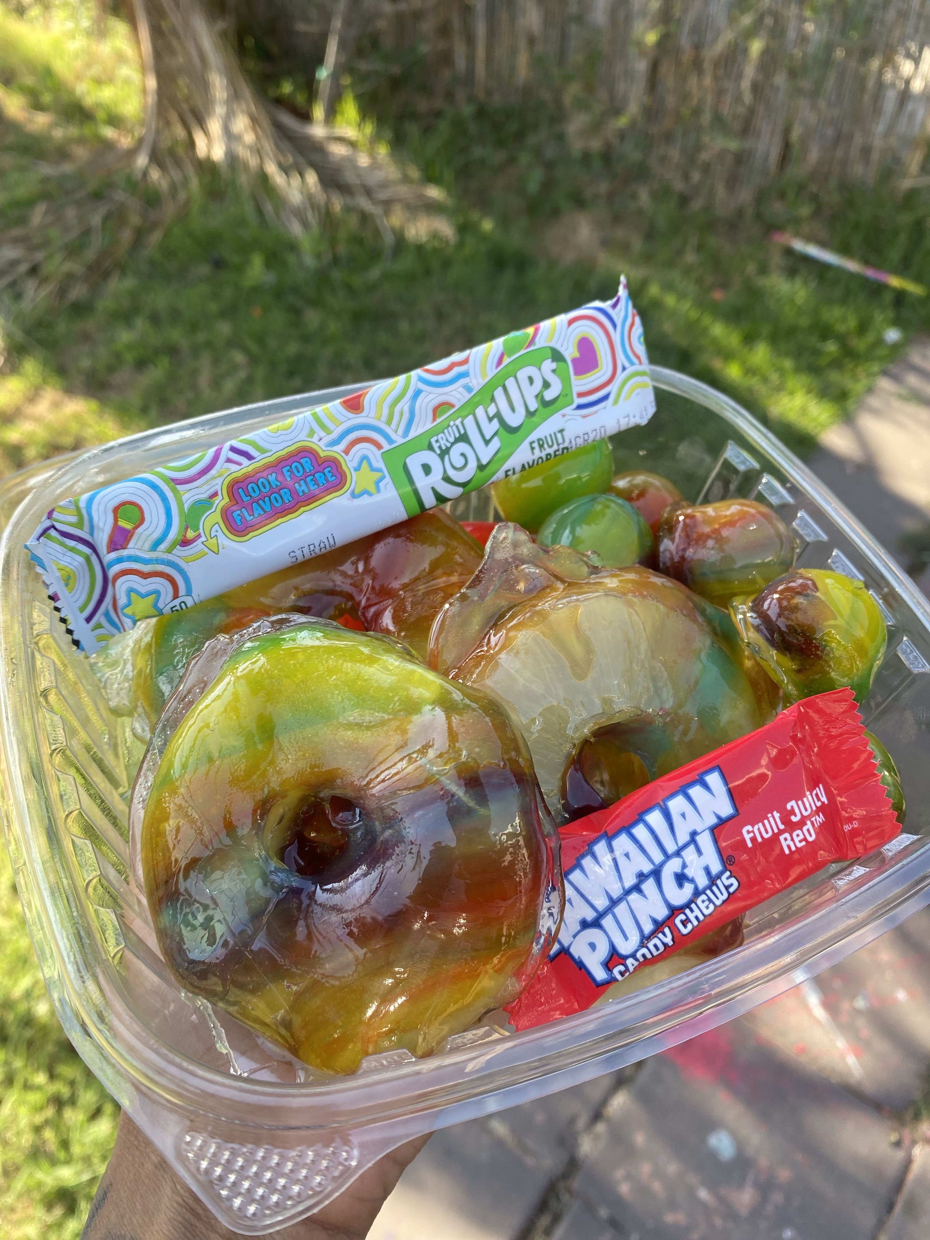 Pineapple/grape Mix Fruit Roll Up Mix