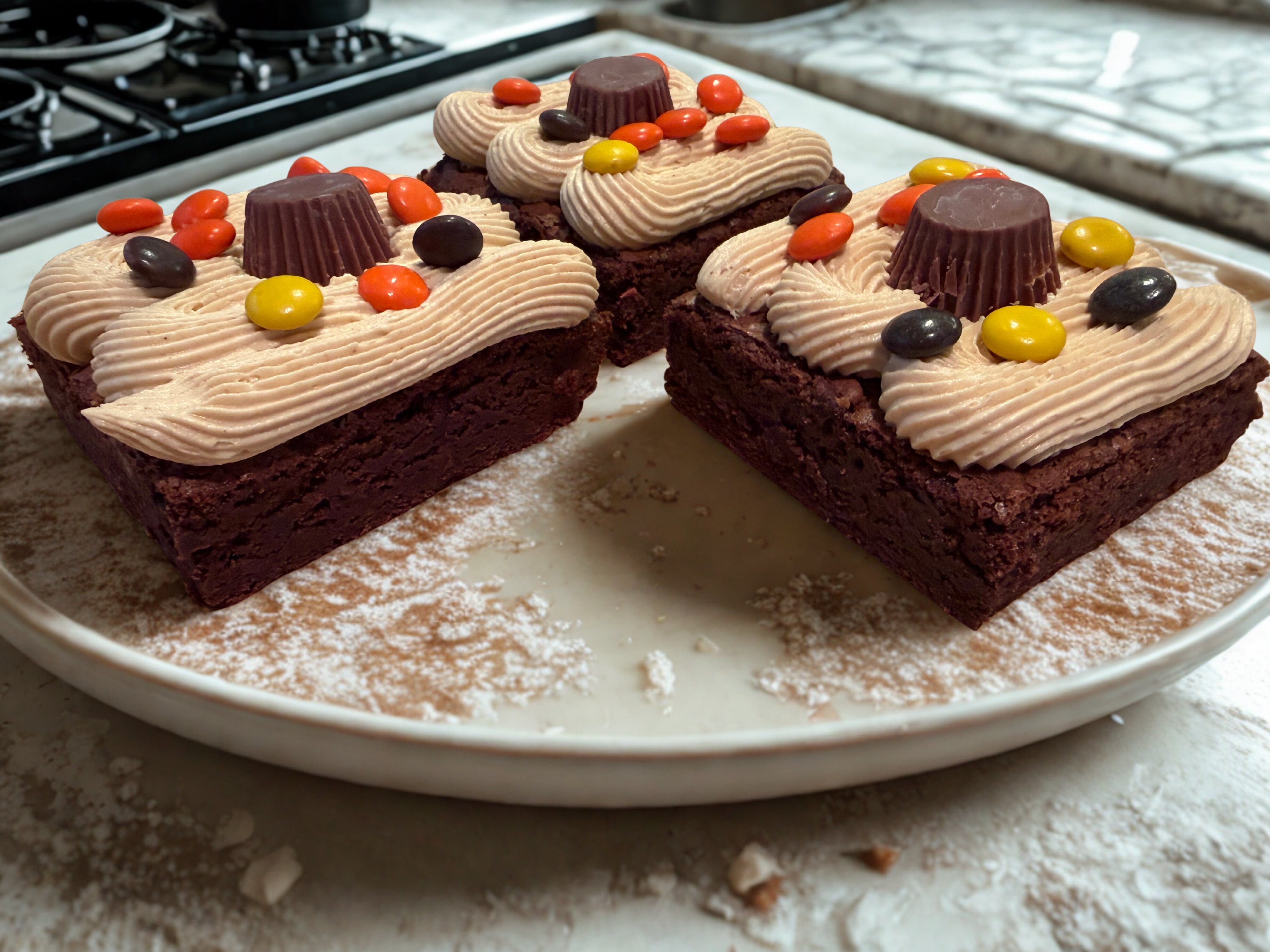 Reese’s PB brownies 