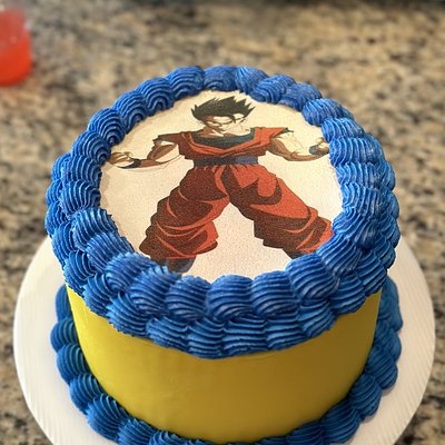 6 Inch 3 Layer Burn Cake   (8-12 Servings)