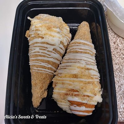 Banana Pudding Stuffed Waffle Cones 