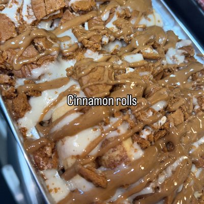 Biscoff Cinnamon rolls 