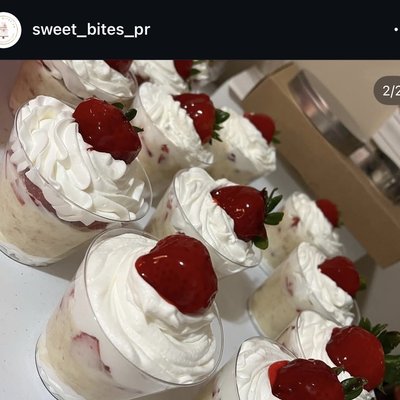 Tres Leche Cake 5 Oz (strawberry)