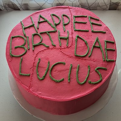 10” Two Layer Cake (feeds 38) Or