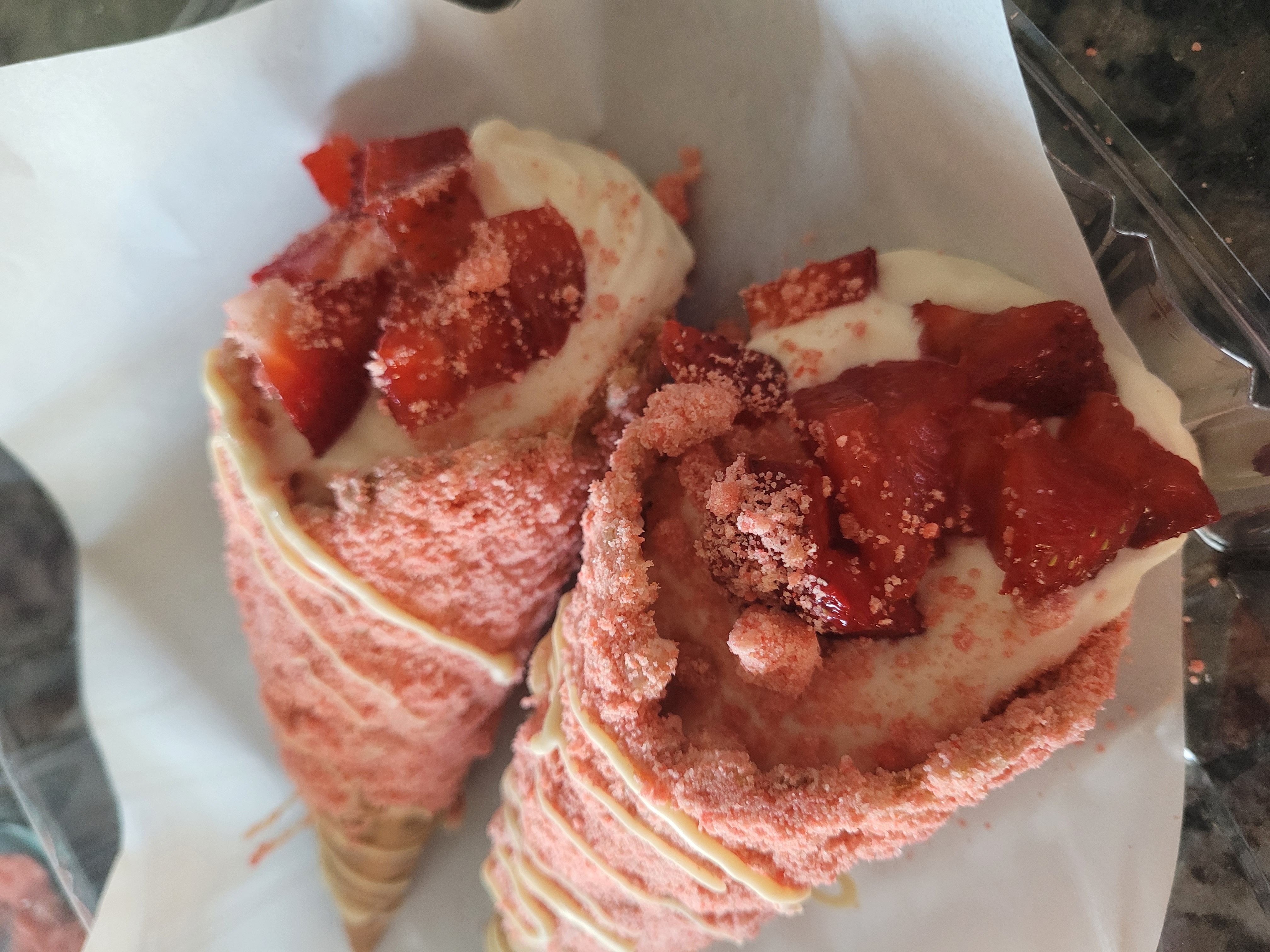 Cheesecake Cones