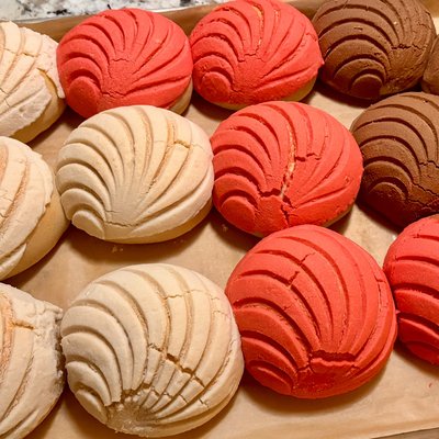 Sourdough Mexican Conchas 