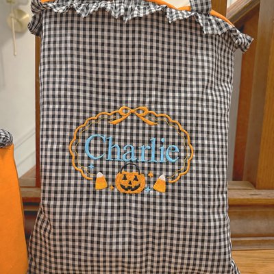 custom trick Or Treat Bag