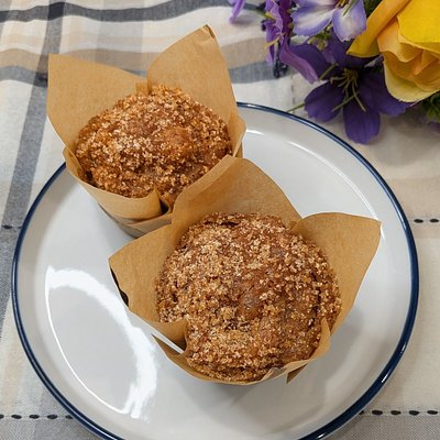 Apple Cider Muffins (6) 🌿