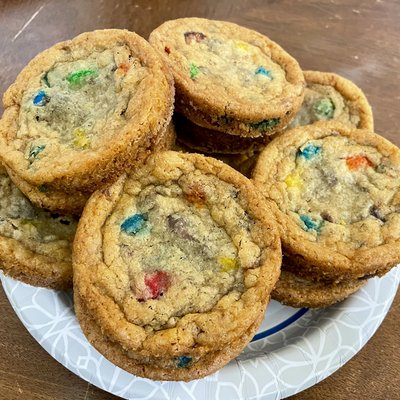 Traditional M&M Chocolate Chip Cookie 