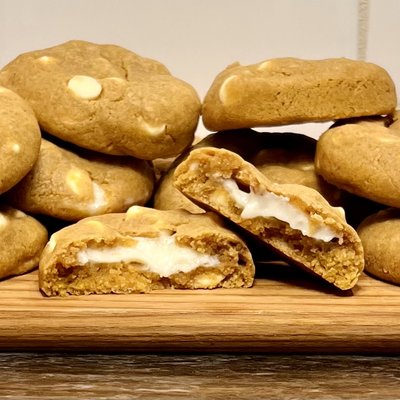 2 oz Pumpkin Cheesecake Stuffed Cookie - One Dozen