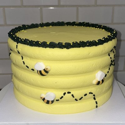 7” Buttercream Round ~16 Servings