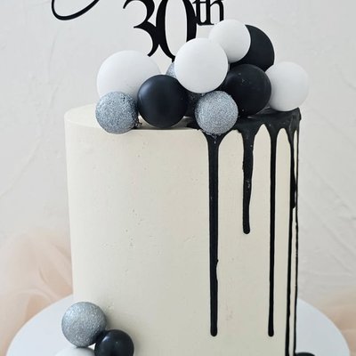 Black and White Cake