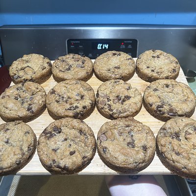 Brown Butter Choc Chip Cookies
