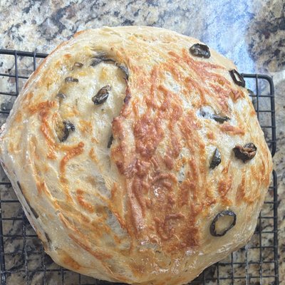 Cheese and Jalapeno Bread Loaf