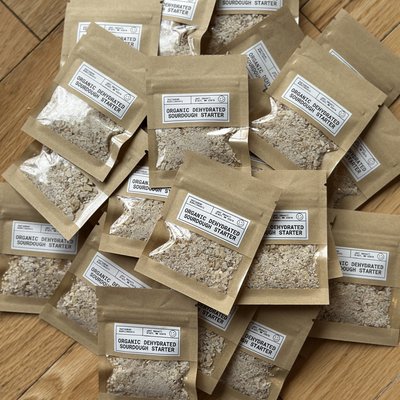 Organic Dehydrated Sourdough Starter Kit