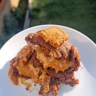 4 NYC Stuffed Cookies - Chocolate Biscoff 