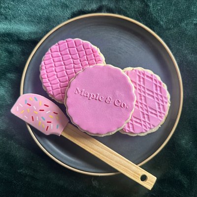 Custom Fondant Sugar Cookies