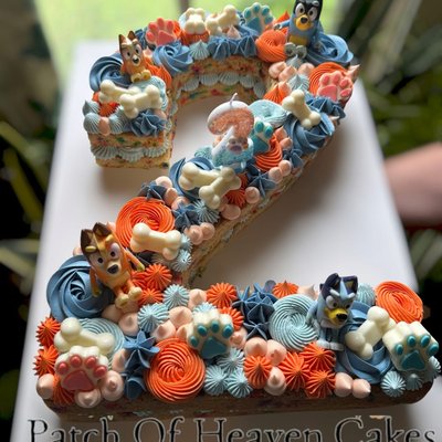 Number/Letter/Round Cookie Cakes (Cookie Or Cake)