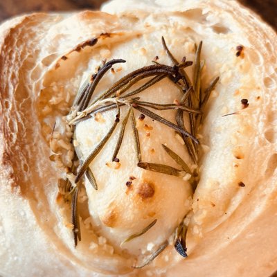 Large Garlic Rosemary Sourdough
