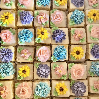 Petit Grands (like Petit Fours, but a little bigger) 