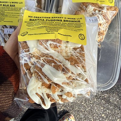 Gourmet Banana Pudding Brownie 