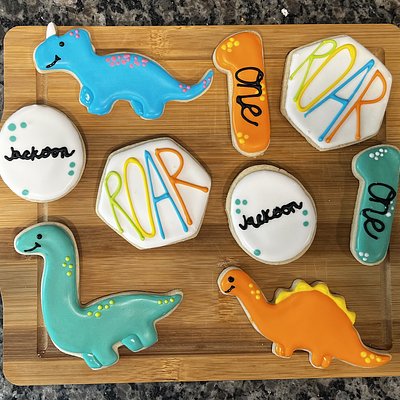 Dinosaur Cookies