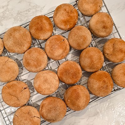 Regular Size Snickerdoodle Cookies 