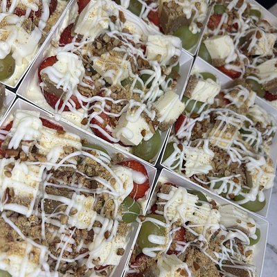 Strawberry Cheesecake Fruit Salad 