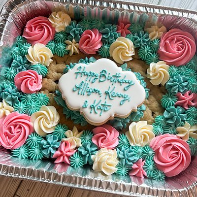 9x13in Cookie Cake With Sugar Cookie