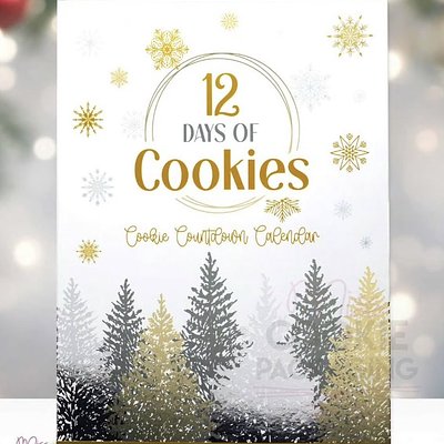 Gold & Silver Cookie Calendar