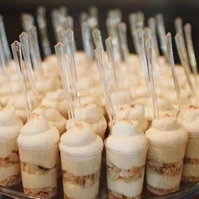 Banana Pudding Shooter Cups 