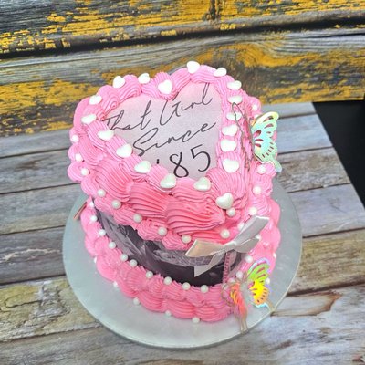 6" Burn Cake (Round, Square, Heart)