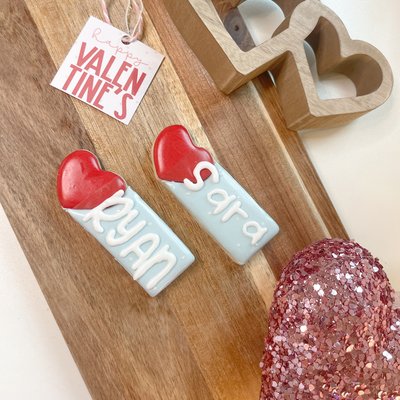 Heart Name plaque 