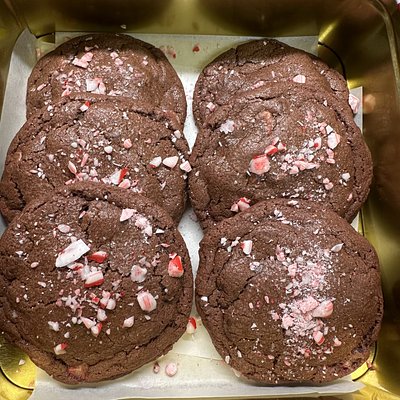 Double Chocolate Peppermint Cookies 