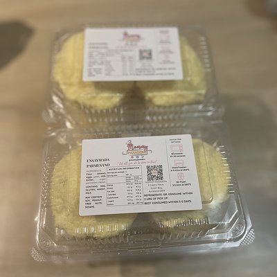 6pk Ensaymada Parmesano -Vacuum Sealed