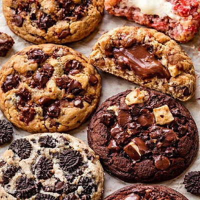 🍪 12 Thick Gourmet Cookies 