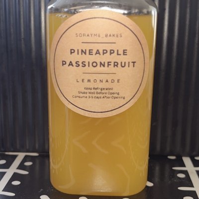 Pineapple Passionfruit Lemonade 