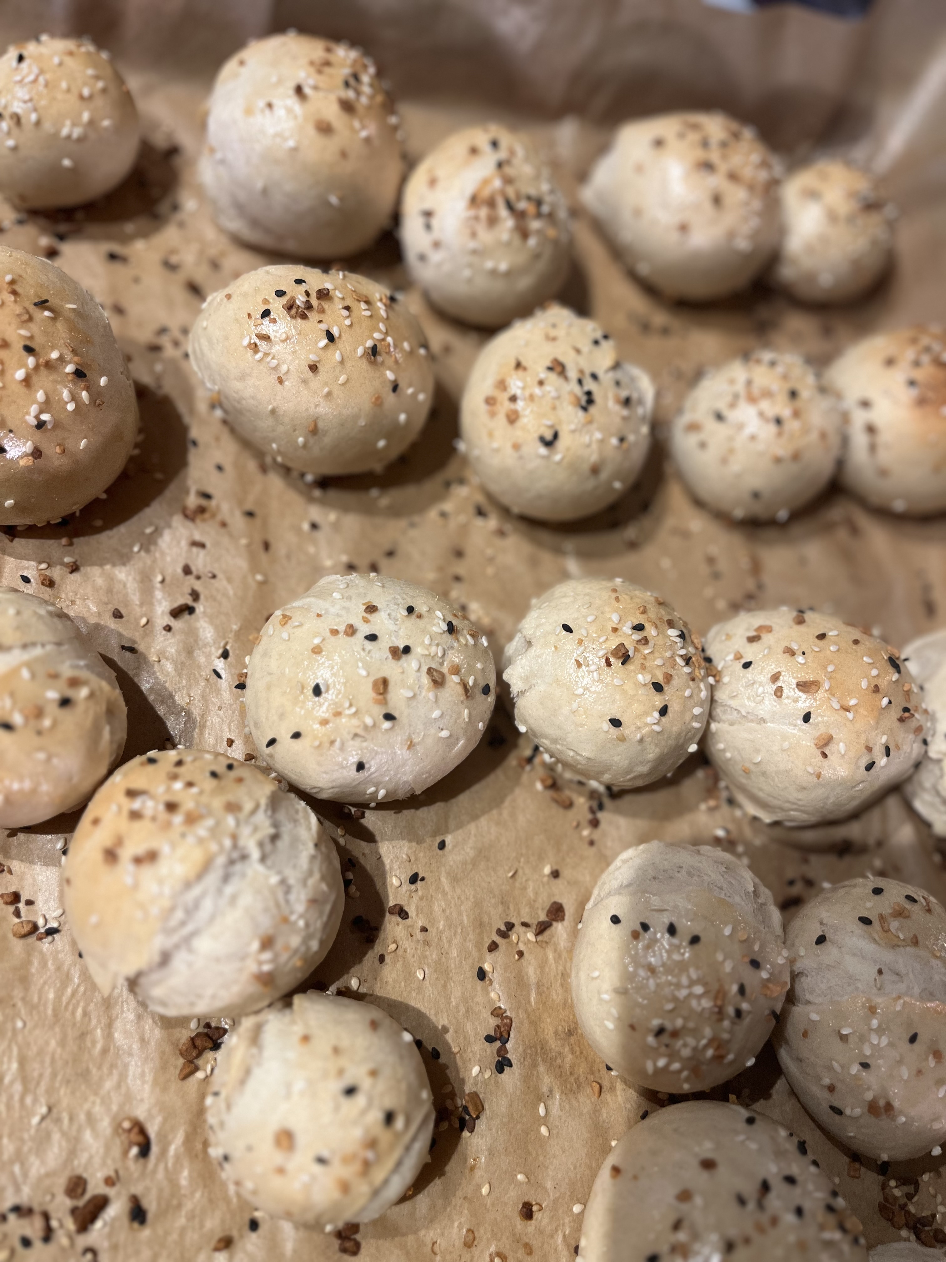 Sourdough Bagel Bites