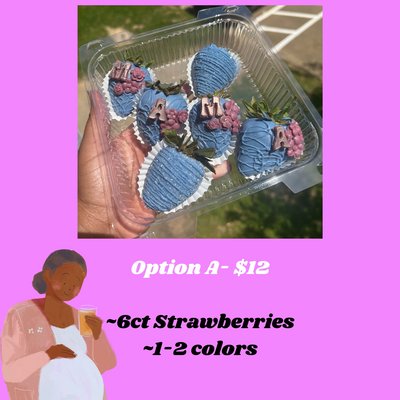 Chocolate Covered strawberries (6ct)
