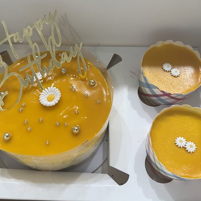 Bento Box - Mango Cheesecake