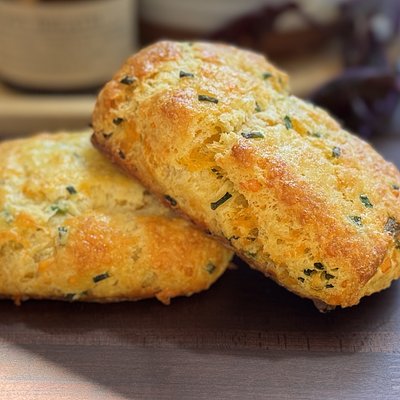 Cheddar Chive Scone 2pk 