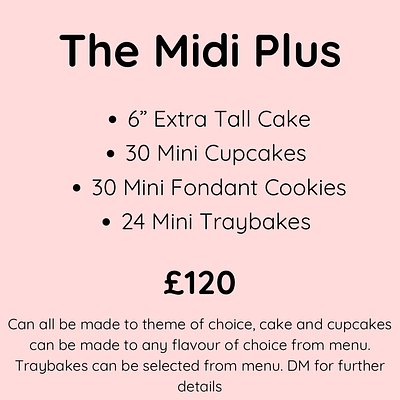 Party Packages: The Midi Plus 