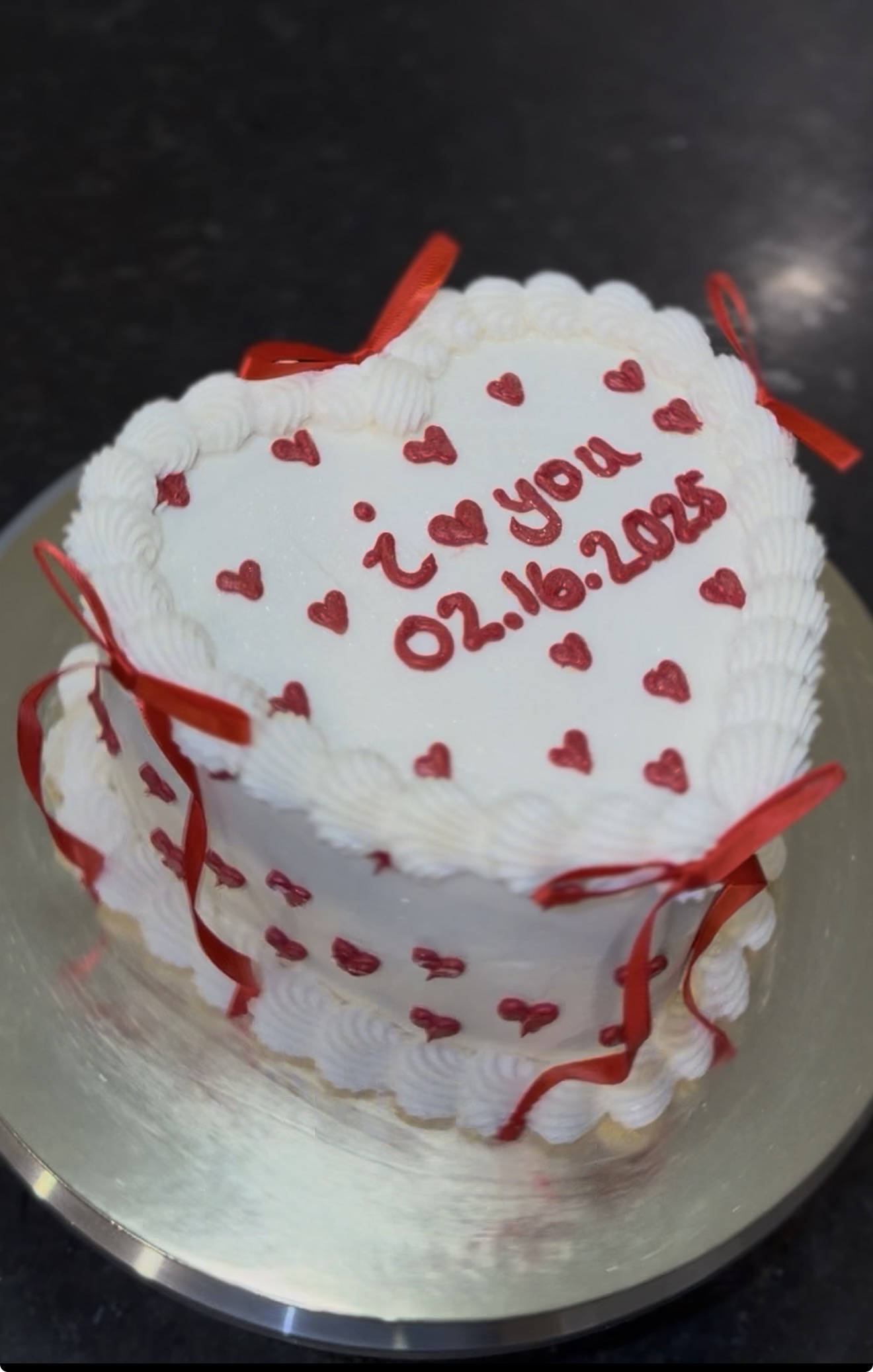 Heart Cake 7inch 